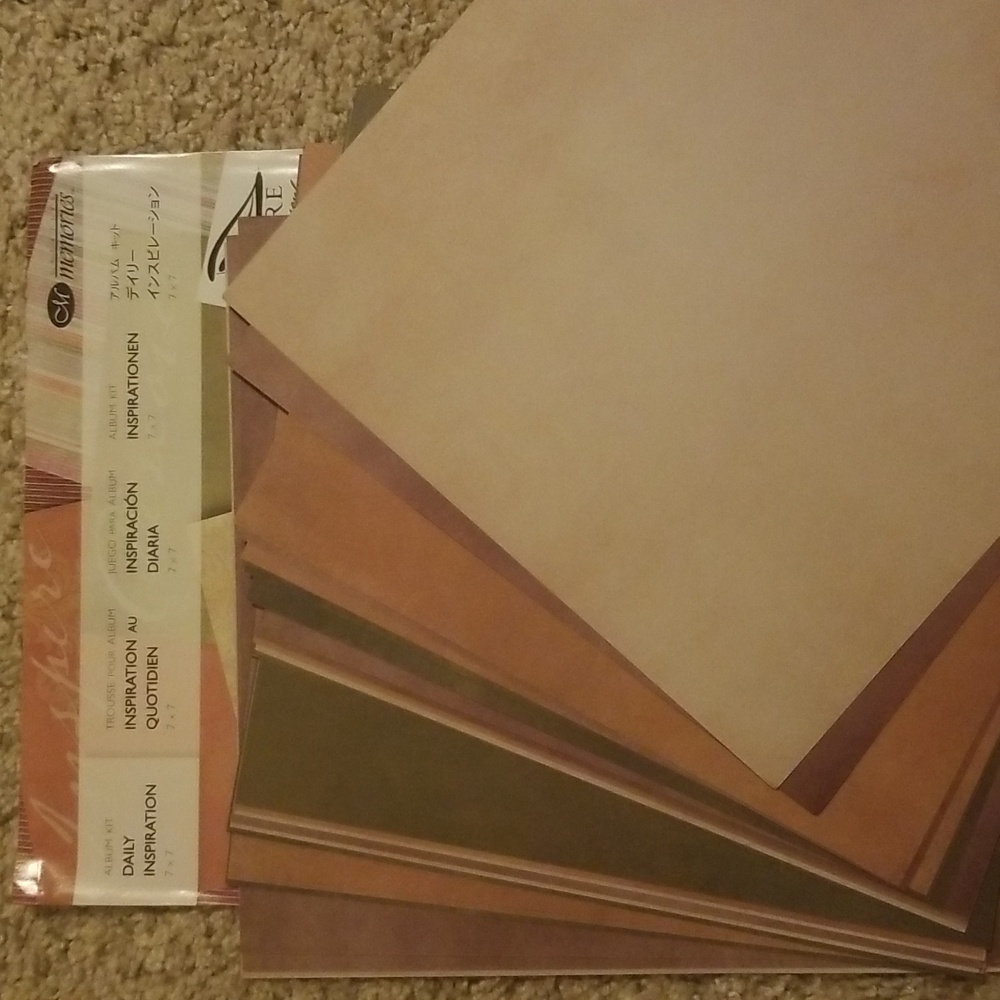 Creative Memories 7 x 7 Daily Inspiration Album kit.